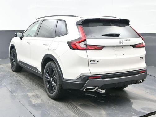 Platinum White Pearl 2026 Honda CR-V Hybrid Sport Touring AWD
