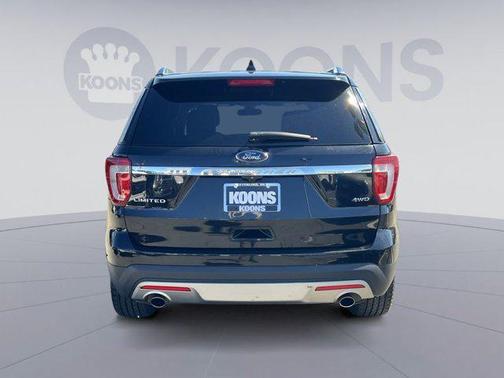 SHADOW BLACK 2017 Ford Explorer Limited