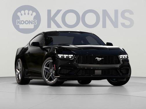 Shadow Black 2026 Ford Mustang EcoBoost