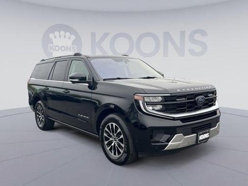 AGATE BLACK METALLIC 2025 Ford Expedition Max Platinum