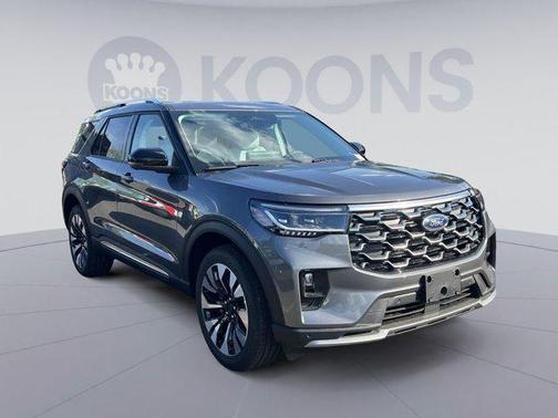 CARBONIZED GRAY METALLIC 2026 Ford Explorer Platinum