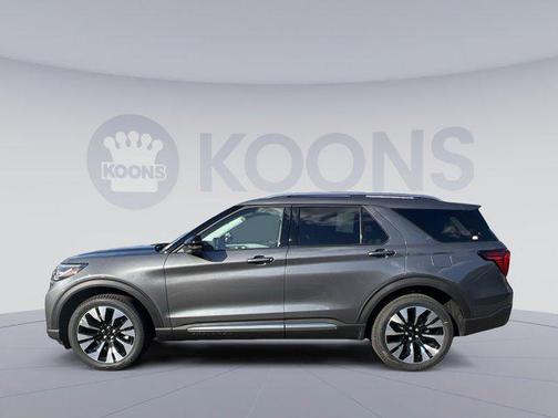 Carbonized Gray Metallic 2026 Ford Explorer Platinum