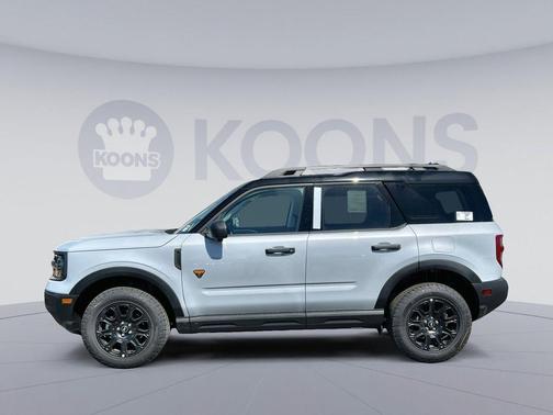 SPACE WHITE METALLIC 2026 Ford Bronco Sport Badlands