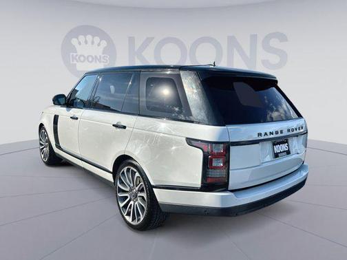 Fuji White 2016 Land Rover Range Rover 5.0L Supercharged