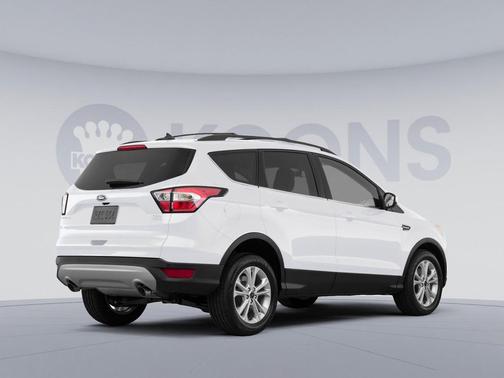 White Platinum 2019 Ford Escape Titanium