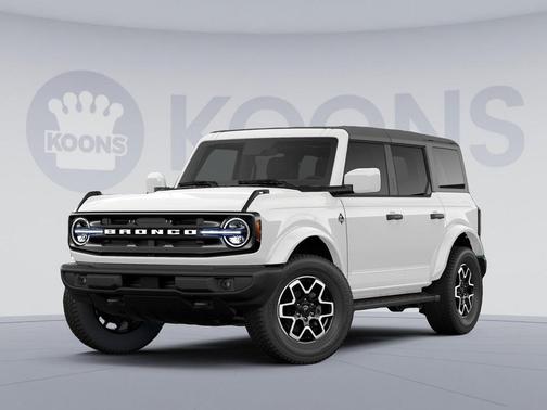 OXFORD WHITE 2026 Ford Bronco Outer Banks