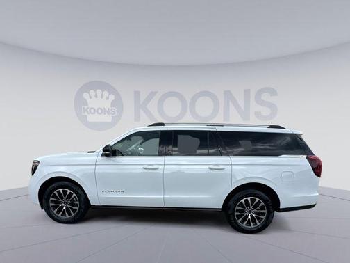 OXFORD WHITE 2025 Ford Expedition Max Platinum