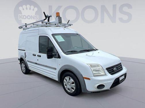 Frozen White 2011 Ford Transit Connect XLT