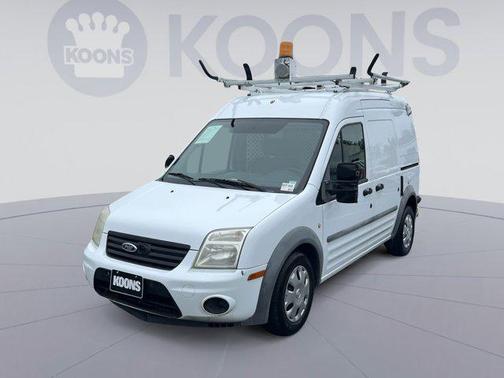 Frozen White 2011 Ford Transit Connect XLT