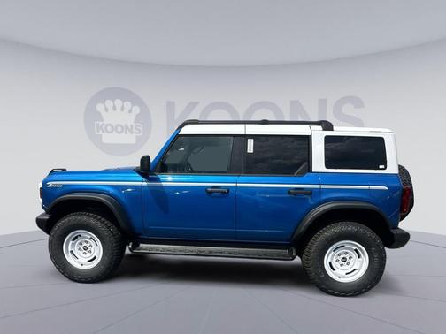 Velocity Blue Metallic 2026 Ford Bronco Heritage Edition