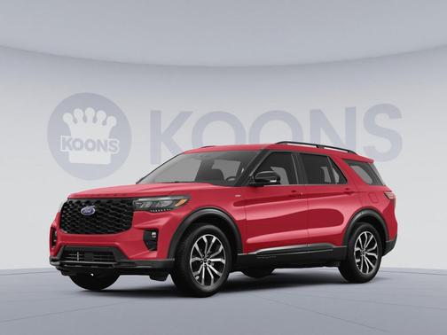 RAPID RED MET TINTED CC 2026 Ford Explorer ST-Line