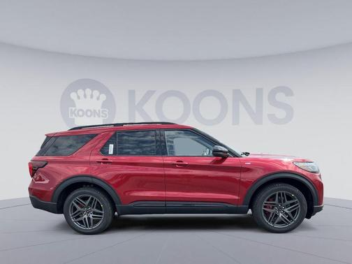 RAPID RED MET TINTED CC 2026 Ford Explorer ST-Line