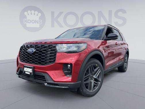 RAPID RED MET TINTED CC 2026 Ford Explorer ST-Line
