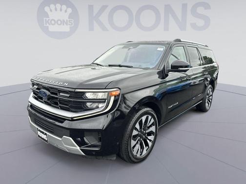 AGATE BLACK METALLIC 2025 Ford Expedition Max Platinum
