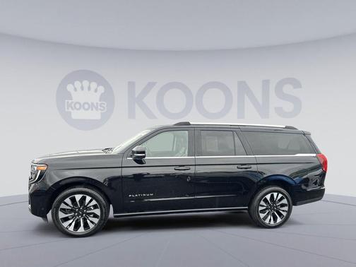 AGATE BLACK METALLIC 2025 Ford Expedition Max Platinum