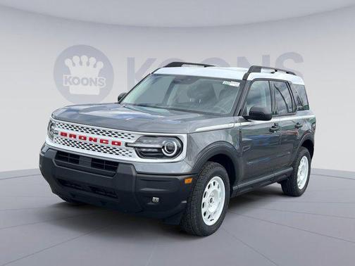 CARBONIZED GRAY METALLIC 2025 Ford Bronco Sport Heritage