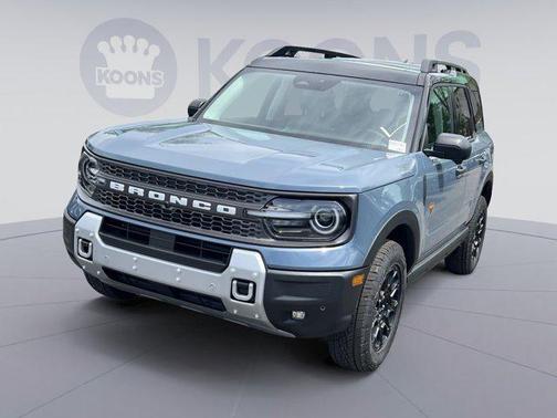 AZURE GRAY METALLIC TRI-COAT 2026 Ford Bronco Sport Badlands