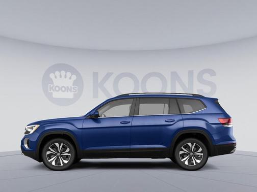 Blue 2019 Volkswagen Atlas 2.0T SE