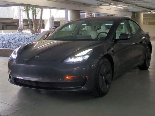 Gray 2021 Tesla Model 3 Standard Range Plus