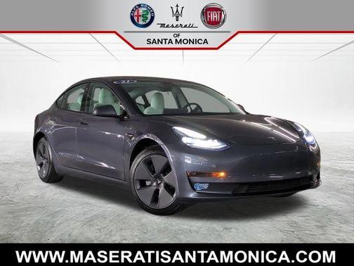 Gray 2021 Tesla Model 3 Standard Range Plus