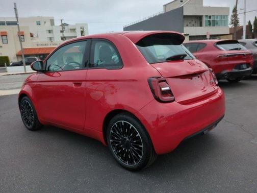 Red 2024 FIAT 500e Base