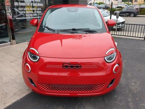 Red 2024 FIAT 500e Base