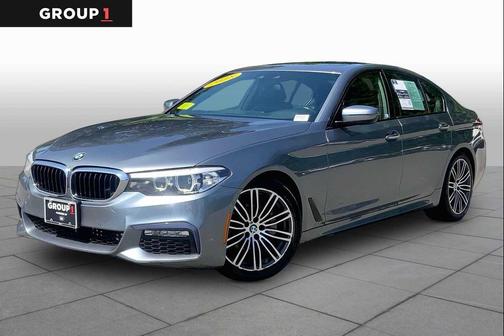 Bluestone Metallic 2018 BMW 540 xDrive
