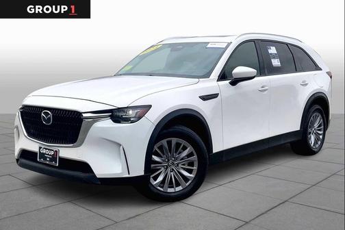 Rhodium White Metallic 2024 Mazda CX-90 3.3 Turbo Preferred Plus