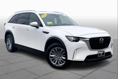 Rhodium White Metallic 2024 Mazda CX-90 3.3 Turbo Preferred Plus