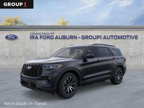 AGATE BLACK METALLIC 2026 Ford Explorer ST-Line