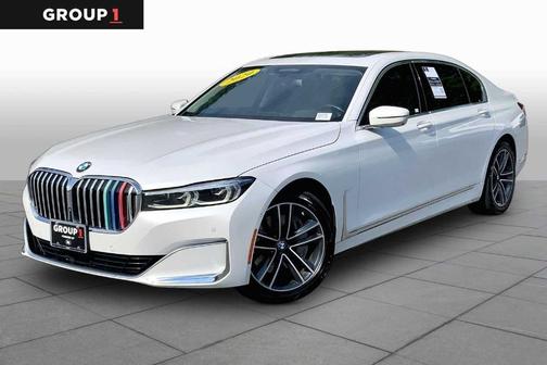 Mineral White Metallic 2020 BMW 750 i xDrive