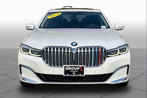 Mineral White Metallic 2020 BMW 750 i xDrive