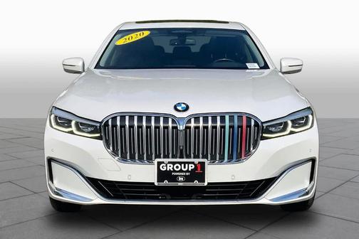 Mineral White Metallic 2020 BMW 750 i xDrive