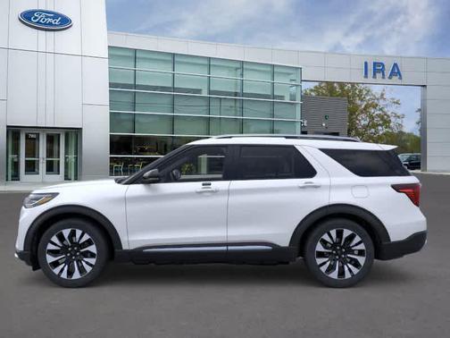 STAR WHITE MET TRI-COAT 2026 Ford Explorer Platinum