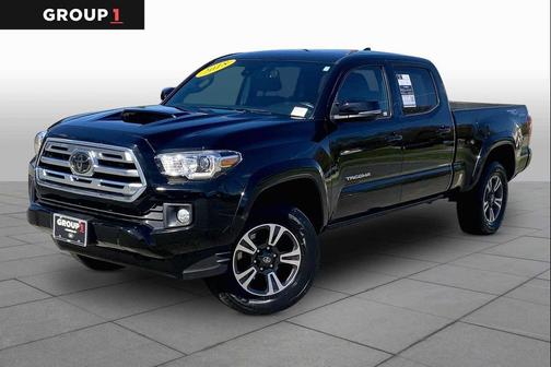 Midnight Black Metallic 2018 Toyota Tacoma TRD Sport