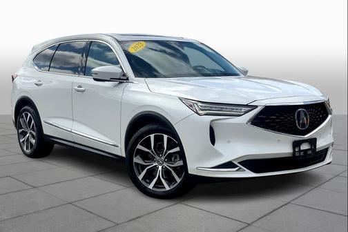 Platinum White Pearl 2022 Acura MDX Technology