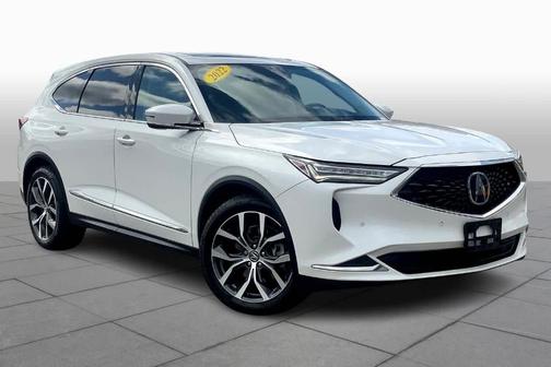 Platinum White Pearl 2022 Acura MDX Technology