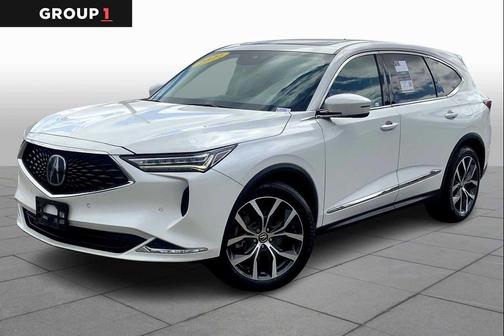 Platinum White Pearl 2022 Acura MDX Technology