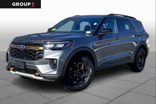 Carbonized Gray Metallic 2026 Ford Explorer Tremor