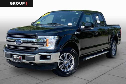 Shadow Black 2018 Ford F-150 Lariat