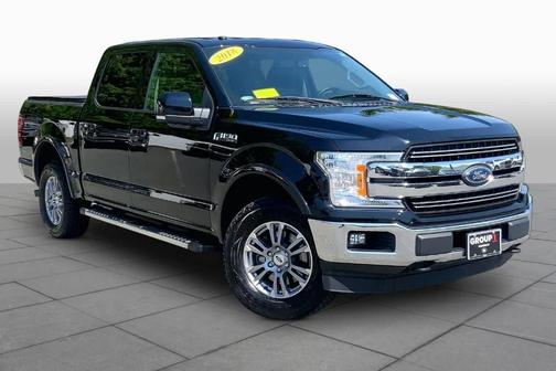Shadow Black 2018 Ford F-150 Lariat