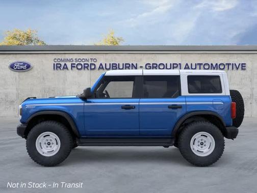Blue 2026 Ford Bronco Heritage Edition