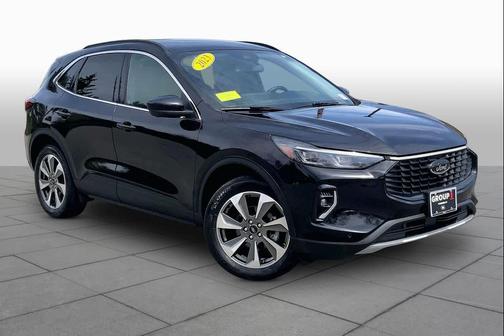 Agate Black Metallic 2023 Ford Escape Platinum
