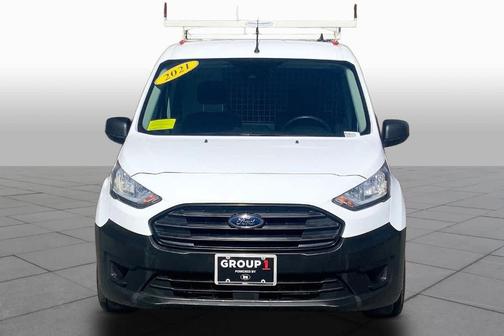 Frozen White 2021 Ford Transit Connect XL