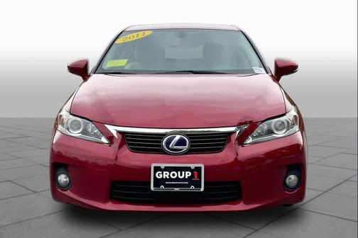 Matador Red Mica 2011 Lexus CT 200h Premium