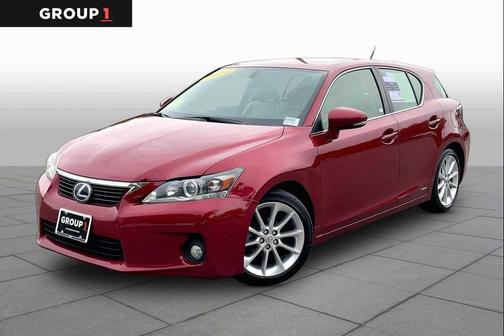 Matador Red Mica 2011 Lexus CT 200h Premium