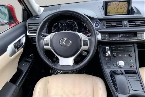 Matador Red Mica 2011 Lexus CT 200h Premium