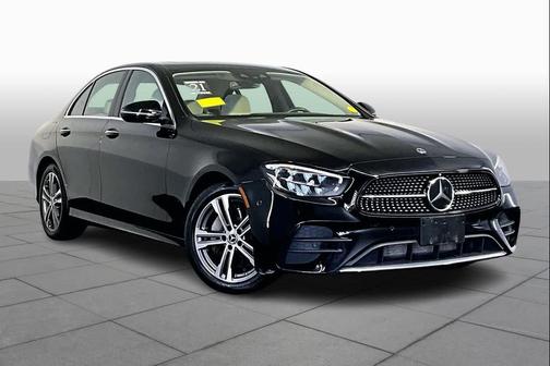 Black 2021 Mercedes-Benz E-Class E 350 4MATIC