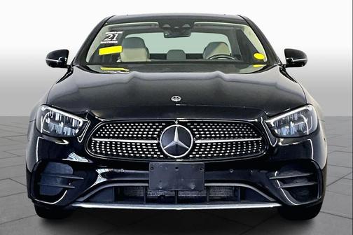 Black 2021 Mercedes-Benz E-Class E 350 4MATIC