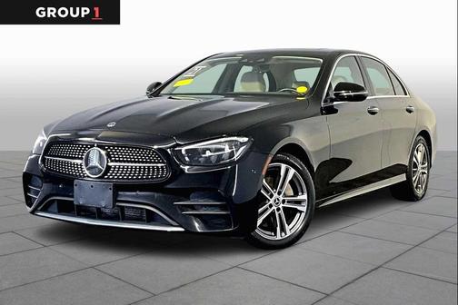 Black 2021 Mercedes-Benz E-Class E 350 4MATIC